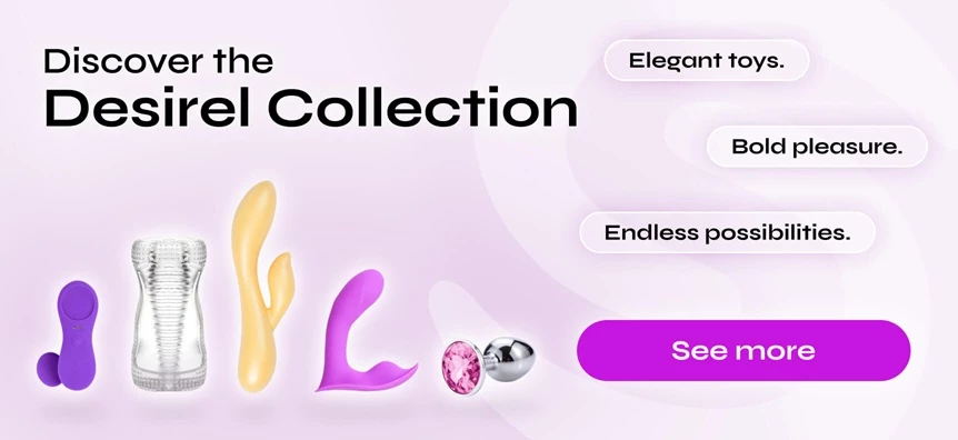 Desirel sex toy collection for singles and couples | Sex shop online Desirel.com