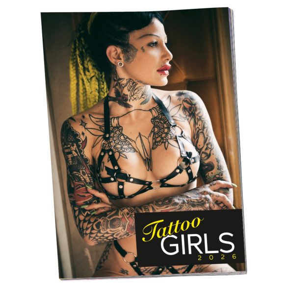 Tattoo-jenter - Kalender for tatoverte kvinner - 2026 (10 stk)