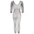 NO:XQSE - Heldekkende netting-overall - svart (S-L)