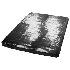 Fetish - Lakk-laken - 200 x 230 cm (svart)