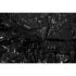 Lakk laken - elastiske kanter - 220x220 cm (svart)