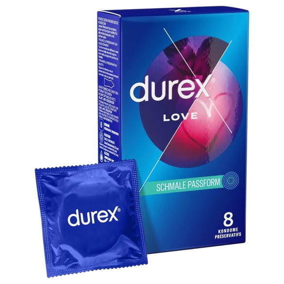 Durex Love - Smal passform kondomer (8 stk)