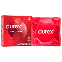 Durex Feel Thin - kondom for naturtro følelse (3 stk)