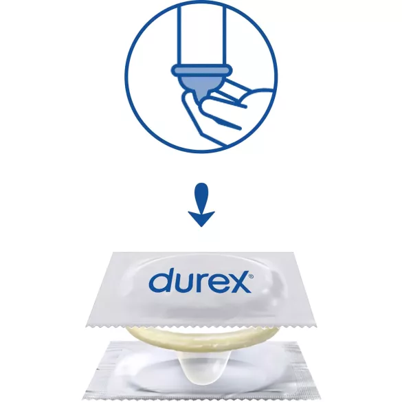 Durex Feel Thin - kondom for naturtro følelse (3 stk)