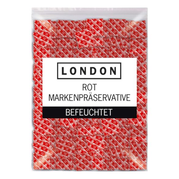 London - jordbærkondomer (1000 stk)