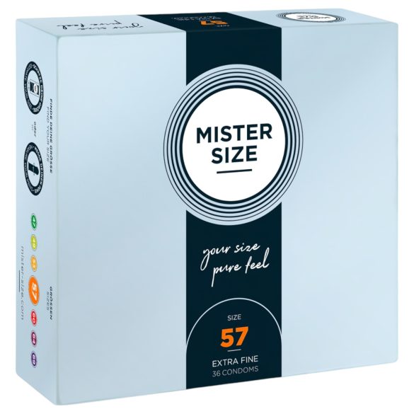 Mister Size tyn kondom - 57mm (36 stk)