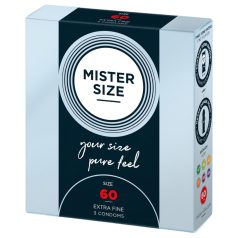 Mister Size tynn kondom - 60mm (3 stk)