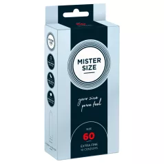 Mister Size tynne kondomer - 60mm (10 stk)