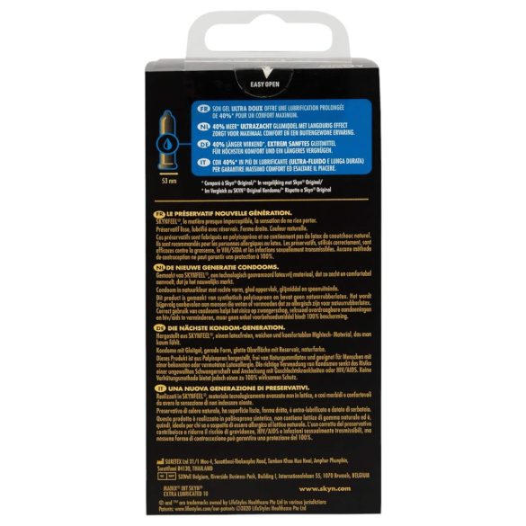 Manix Skyn - ultra tynne, lateksfrie kondomer (10 stk)