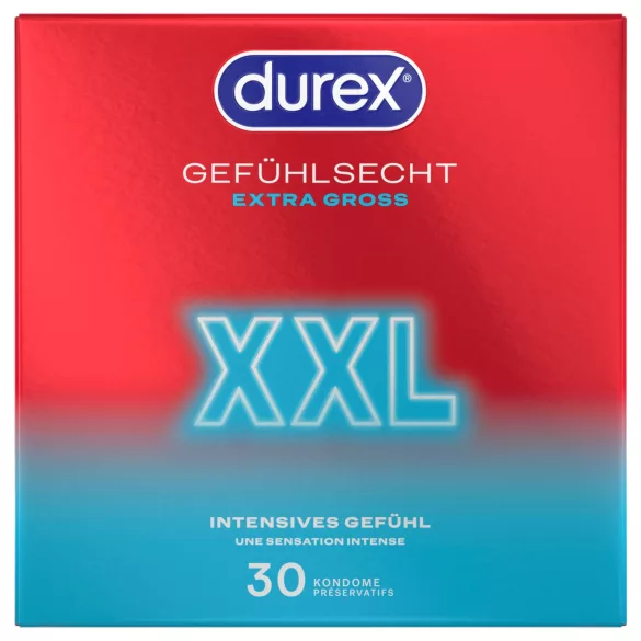 Durex - XXL kondomer (30 stk)