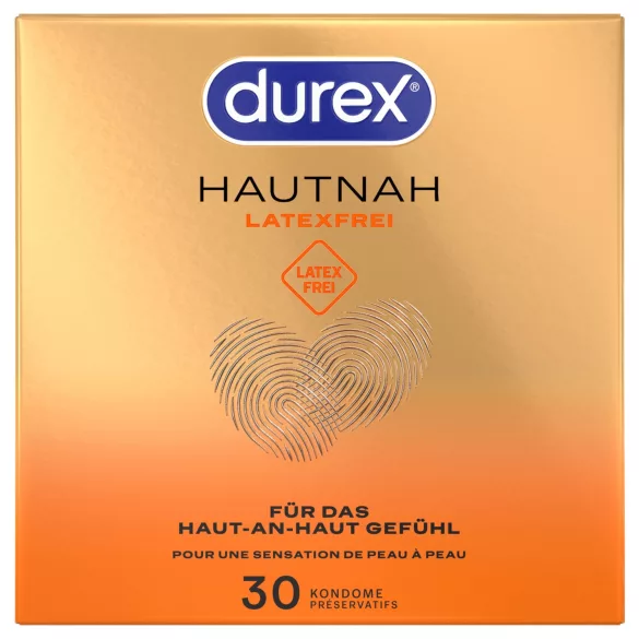 Durex Skin Close - lateksfri kondom (30 stk)
