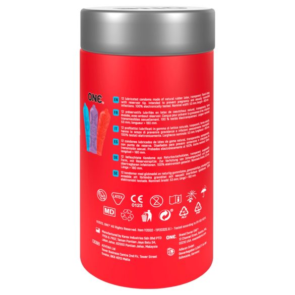 ONE Tattoo Touch - kondomer med tatoveringsdesign (12 stk)