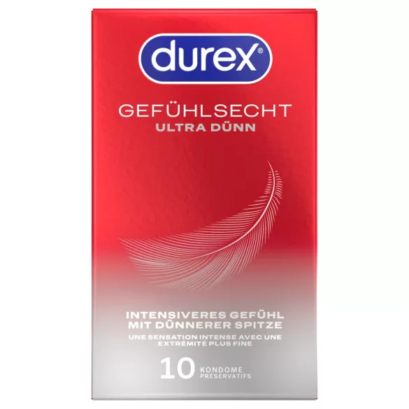 Durex - ekstra tynne kondomer (10 stk)