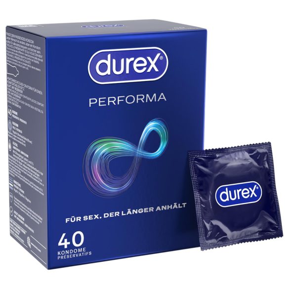Durex Performa - forsinkende kondomer (40 stk)