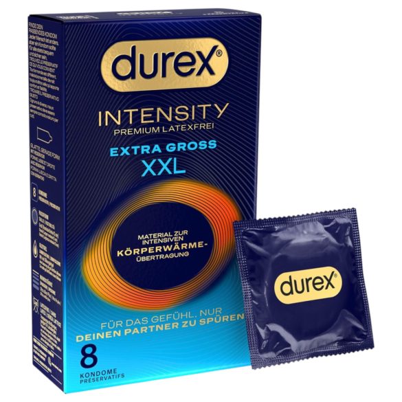 Durex Intensity XXL - lateksfri kondom (8 stk)