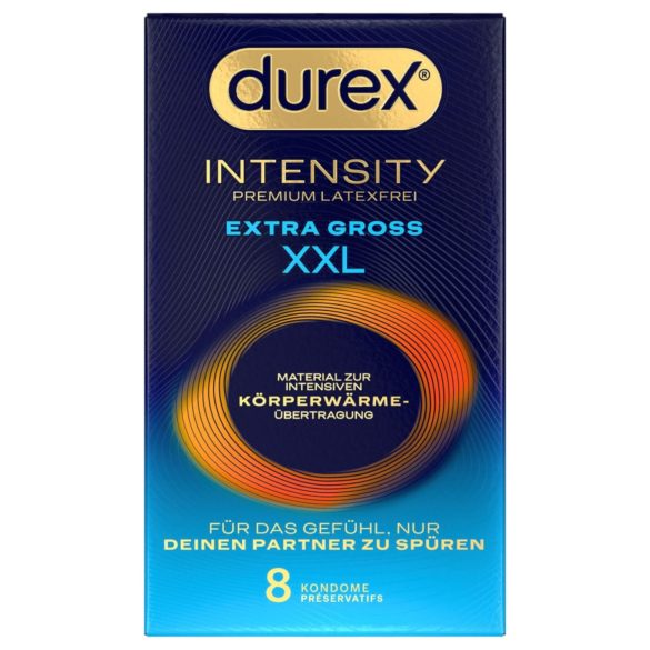 Durex Intensity XXL - lateksfri kondom (8 stk)