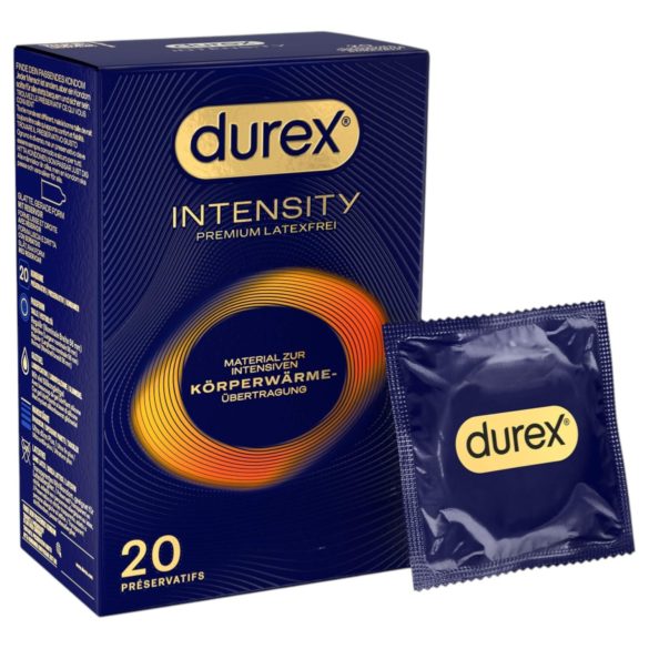 Durex Intensity - tynne, lateksfrie kondomer (20 stk)