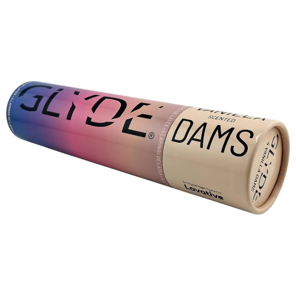 GLYDE - vegansk lateks slikkepute (vanilje)