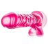 B Yours - realistisk dildo med pung - 20 cm (rosa)