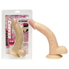 NMC 7.5 - Naturlig bøyd dildo (19cm)