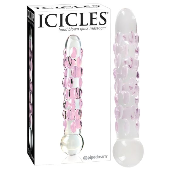 Icicles No. 7 - Perlevase Glassdildo