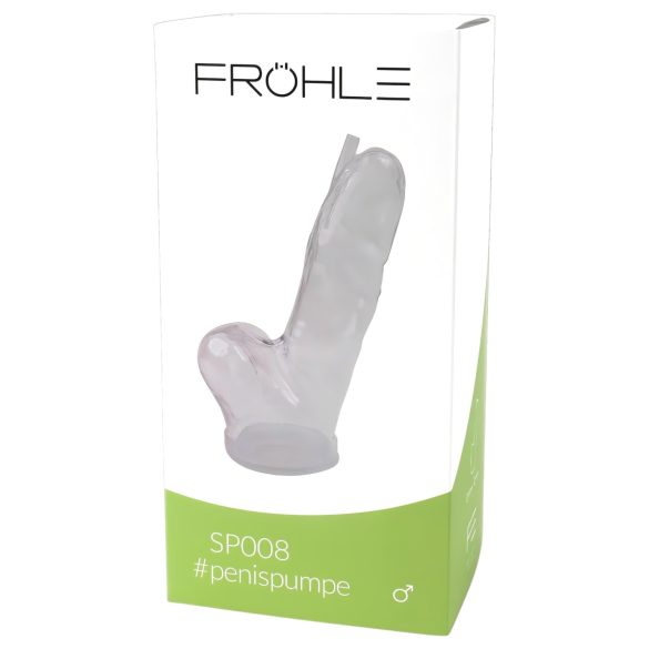 Fröhle SP008 (21 cm) - Medisinsk erstatningssylinder for penis pumpe