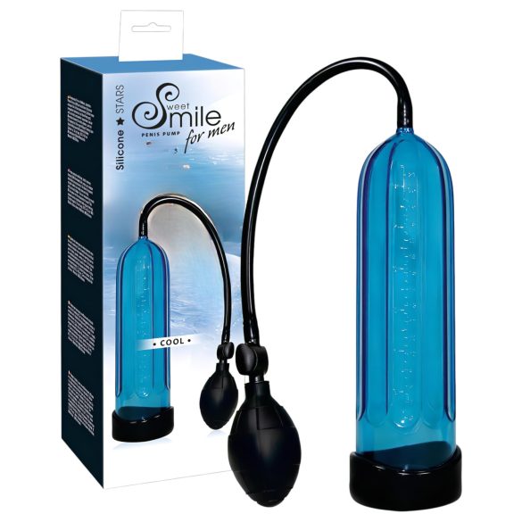 SMILE Cool - Penis-pumpe (blå)