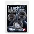 You2Toys - Lyst trippel penisring - svart