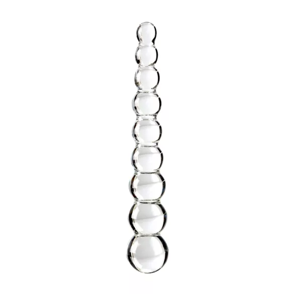 Icicles No. 2 - Kuleformet glassdildo (gjennomsiktig)
