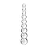 Icicles No. 2 - Kuleformet glassdildo (gjennomsiktig)