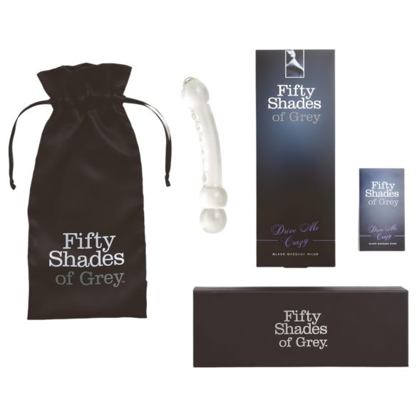 Fifty Shades - Drive Me Crazy glass dildo