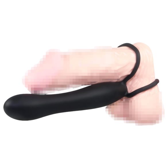 You2Toys - Spesial analdildo og penisring - svart