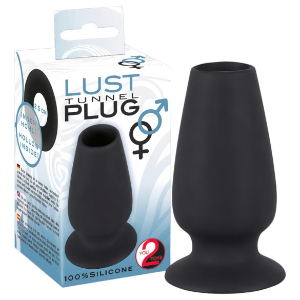 You2Toys - Lystunnel - hulrom anal utvider (svart)
