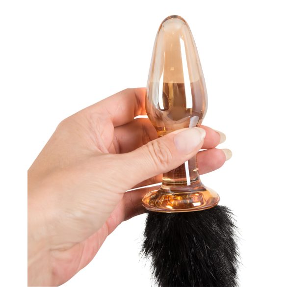 You2Toys - Glassplugg med kattehale