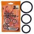 You2Toys - Silikon penisringtrio - svart