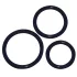 You2Toys - Silikon penisring-sett - svart