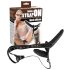 You2Toys - Festbar silikon dildo-duo (svart)