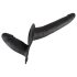 You2Toys - Festbar silikon dildo-duo (svart)