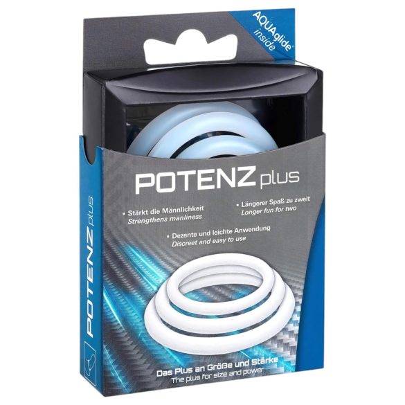 POTENZplus penisring - sett (3 stk)