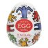 TENGA Egg Keith Haring Dance - Ekstatisk eggmasturbator (1 stk)