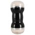 You2Toys - Vagina og Rumpe - Dobbel Masturbator (Svart)