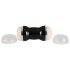 You2Toys - Vagina og Rumpe - Dobbel Masturbator (Svart)