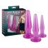 You2Toys - Anal treningsplugg sett - 3 stk (lilla)