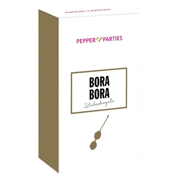 Pepper Parties Bora Bora - kjærlighetsballer duo (grønn)