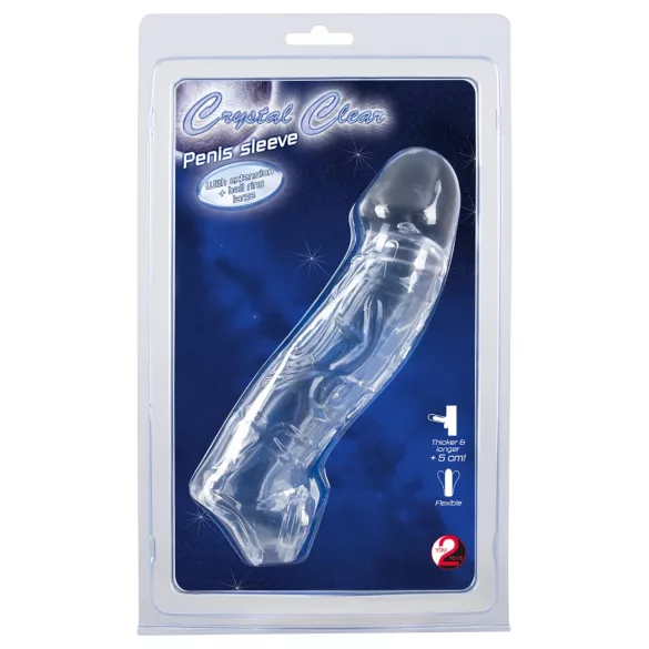 Crystal Skin - penisforlenger hylse