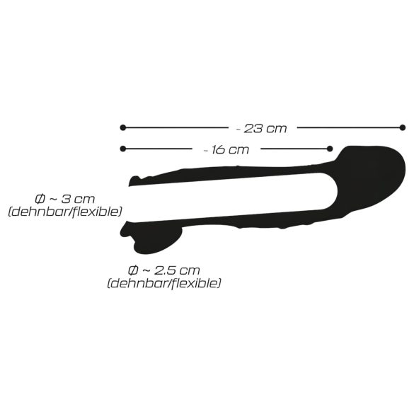 Crystal Skin - penisforlenger hylse