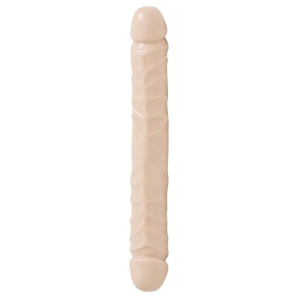 Doc Johnson dobbel dildo - natur (30,5 cm)