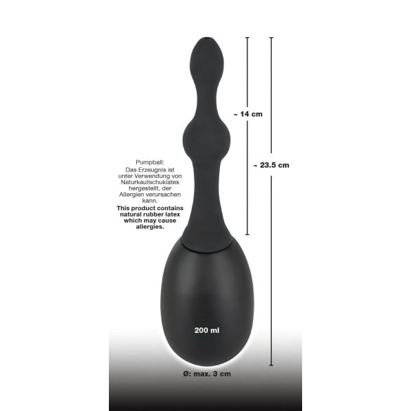 Svart Fløyel - Intimvask - liten