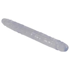 Krystall dobbel dildo (34 cm)