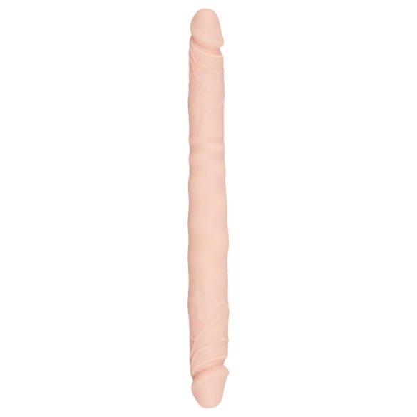You2Toys - Dobbel Dong - 100% silikon dildo (naturlig)
